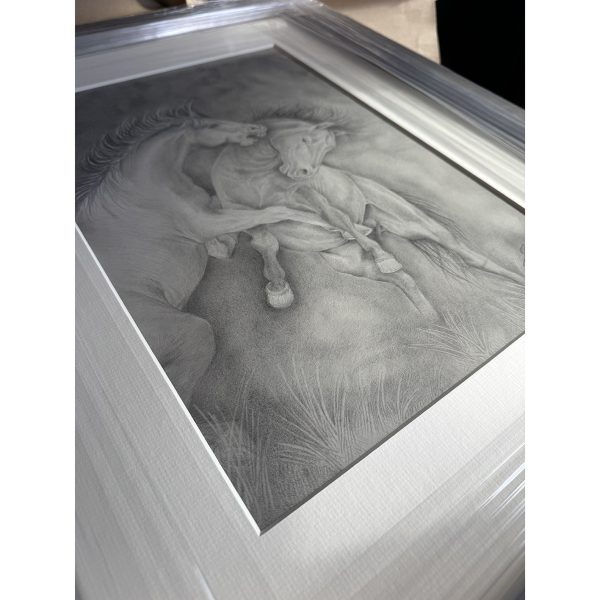 DUEL AMIDST GATHERING STORMS - Fine-Art Giclée